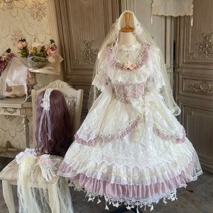 Elizabeth Tea Party Classic Lolita Style Dress  (DJ64)